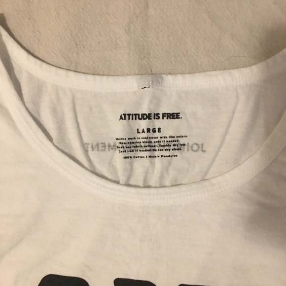 Attitude Is Free Tank Top - Picture 3 of 4
